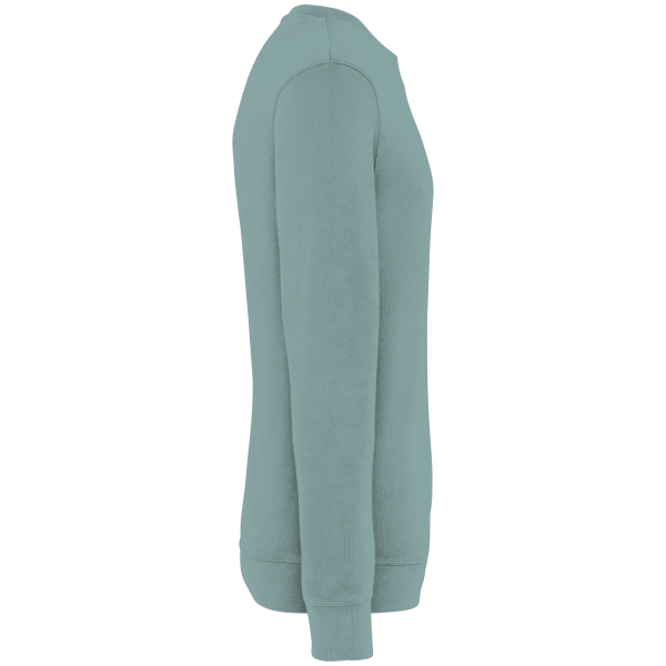 Ecologische uniseks sweater met ronde hals French Terry Washed Jade Green 4XL Ecologische uniseks sweater met ronde hals French Terry Washed Jade Green 4XL