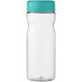 H2O Active® Base Tritan™ 650 ml sportfles met schroefdeksel - Transparant/Aqua blauw