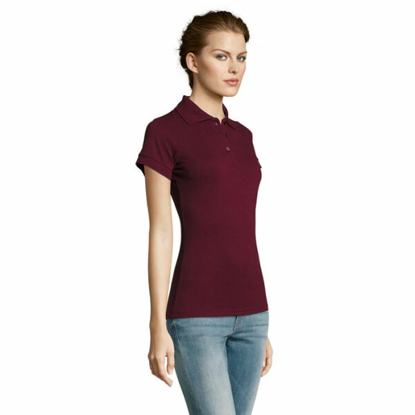 PRIME WOMEN - PRIME WOMEN POLYCOTTON POLO - XXL - Burgundy PRIME WOMEN - PRIME WOMEN POLYCOTTON POLO - XXL - Burgundy