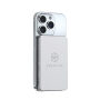Urban Vitamin Marin 5000mAh magnetic 15W wireless powerbank, zilver