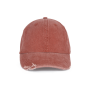 Gescheurde verwassen pet Washed Orange Brick One Size