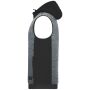 Men's Padded Hybrid Vest carbon melange/black XS