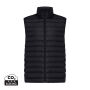 Iqoniq Meru heren gerecycled polyester bodywarmer, zwart (XXXL)