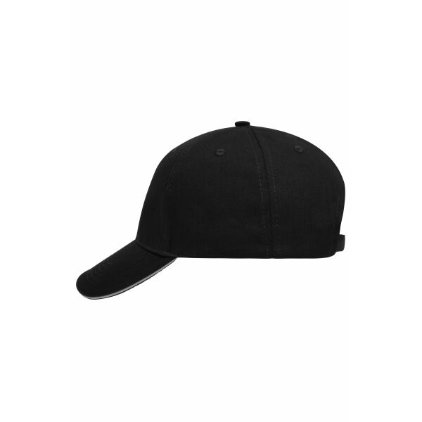 5 Panel Sandwich Cap black/light grey one size 5 Panel Sandwich Cap black/light grey one size