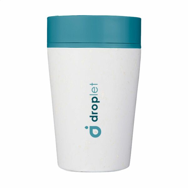 Circular&Co Recycled Coffee Cup 227 ml Kaffeebecher - weiß/grün Circular&Co Recycled Coffee Cup 227 ml Kaffeebecher - weiß/grün