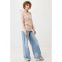 IQONIQ Rila lichtgewicht gerecycled katoen hoodie, peach nectar (L)