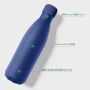 Thermosfles - Blauw - 500 ml