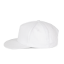 Snapback Pet - 5 Panelen White One Size