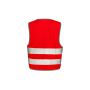 CORE JUNIOR ENHANCED VISIBILITY VEST, RED, 4/6, RESULT