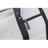 600D rPET polyester sporttas Desmond - lichtgrijs