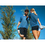 IQONIQ Tikal gerecycled polyester sneldrogend sport t-shirt, royal blue (XXS)