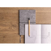 Bamboe infinity potlood met gum, bruin