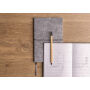 Bamboe infinity potlood met gum, bruin