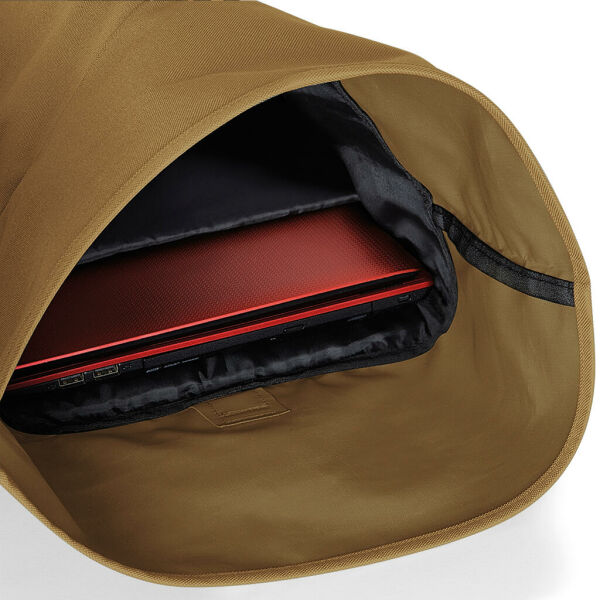 Roll-Top Backpack - Black - One Size Roll-Top Backpack - Black - One Size