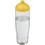 H2O Active® Tempo 700 ml bidon met koepeldeksel - Transparant/Geel
