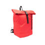 Recycle Bags - Basic Rolltop Backpack - Rood
