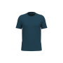 Ecologische uniseks T-shirt Peacock Blue 4XL