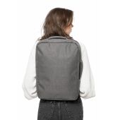 rPET polyester (300D) laptoptas Eulalia zwart