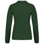 Piqué-damespolo lange mouwen Forest Green M Piqué-damespolo lange mouwen Forest Green M