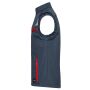 Workwear Softshell Vest - COLOR - carbon/red XS