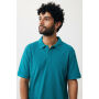 IQONIQ Yosemite gerecycled katoen pique polo, verdigris (L)