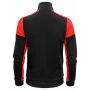 Printer Prime Sweatvest Lady Black/Red 3XL
