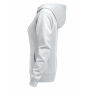 Printer Overhead Lady full zip hoody White 3XL