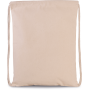 Rugzak met dikke koordjes Natural One Size