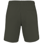 Ecologische herenshort French Terry Washed Organic Khaki 4XL