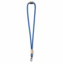 Polyester koord-keycord met bamboe plaatje