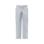 White / Navy Blue Stripes