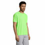 SPORTY - SPORTY HEREN T-Shirt - 3XL - Neon Groen