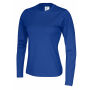 Cottover Gots T-shirt Long Sleeve Lady royal XS