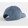 EARTHAWARE® ORGANIC CORD BASEBALL CAP, SLATE BLUE, One size, BEECHFIELD