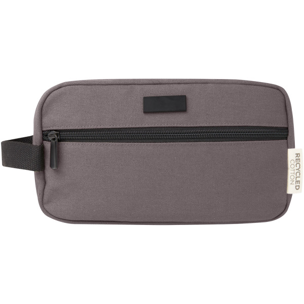 Joey GRS recycled canvas travel accessory pouch bag 3.5L - Grey