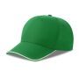 RECY FIVE PIPING, GREEN/WHITE, One size, ATLANTIS HEADWEAR