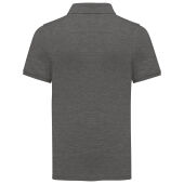 Bio180 piqué kinderpolo Grey Heather 4/6 jaar