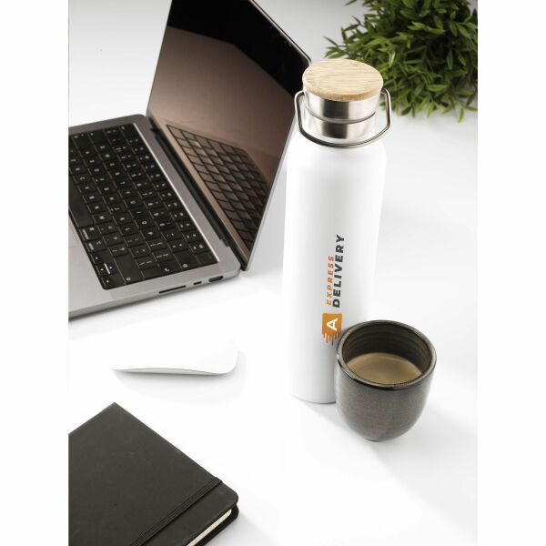 Nordvik RCS Recycled Steel 750 ml Trinkflasche - weiß Nordvik RCS Recycled Steel 750 ml Trinkflasche - weiß