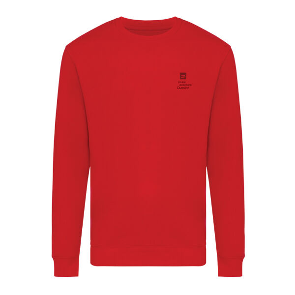 Iqoniq Zion gerecycled katoen sweater, rood (S)