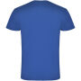 Samoyedo herenshirt met V-hals en korte mouwen - Koningsblauw - S