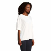 BOXY WOMEN - BOXY OVERSIZE T-SHIRT DAMES - XS - Gebroken Wit