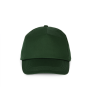 First - 5 panels cap Forest Green One Size