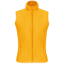 Bodywarmer van microfleece dames Yellow 3XL