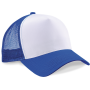 Snapback truckerpet Bright Royal / White One Size