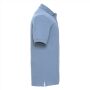 RUS Men Classic Cotton Polo, Sky, S