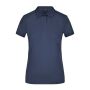 Ladies' Elastic Polo Piqué navy S