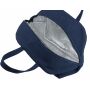 Gerecyclede polycotton (330 gsm) koeltas Elowen blauw