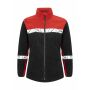 7301 FULL ZIP FLEECE PGL W Black/Red S