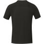 Borax Heren T-shirt met korte mouwen, cool fit, GRS gerecycled - Zwart - XS