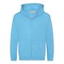 KIDS ZOODIE, HAWAIIAN BLUE, 3/4 - XS, JUST HOODS